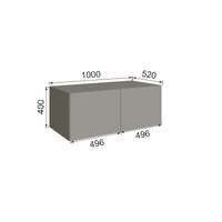 Антресоль Мадрид 1.0 400 Мокко